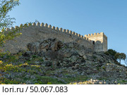 View of Numao Castle. Council of Vila Nova de Foz Coa. Portugal. Douro Region. Стоковое фото, агентство Ingram Publishing / Фотобанк Лори