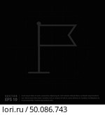 Flag mark icon. Стоковая иллюстрация, агентство Ingram Publishing / Фотобанк Лори