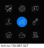 celender , dollar,  target, watch , graph , mouse , stamp , navigation , message , icon, vector, design,  flat,  collection, style, creative,  icons. Стоковая иллюстрация, агентство Ingram Publishing / Фотобанк Лори