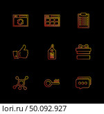 seo , money , internet , bugs , network , sheild,  lock , message , note , dollar , monitor , computer ,icon, vector, design,  flat,  collection, style, creative,  icons. Стоковая иллюстрация, агентство Ingram Publishing / Фотобанк Лори