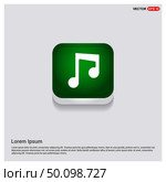 Music note icon . Стоковая иллюстрация, агентство Ingram Publishing / Фотобанк Лори