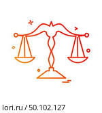 Libra icon design vector. Стоковая иллюстрация, агентство Ingram Publishing / Фотобанк Лори