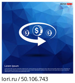 Money Transfer Icon. Стоковая иллюстрация, агентство Ingram Publishing / Фотобанк Лори