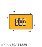 JCB card icon design vector. Стоковая иллюстрация, агентство Ingram Publishing / Фотобанк Лори