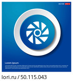 Camera shutter icon . Стоковая иллюстрация, агентство Ingram Publishing / Фотобанк Лори