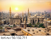 View of the Mosque Sultan Hassan in Cairo. Стоковое фото, агентство Ingram Publishing / Фотобанк Лори