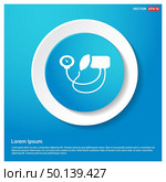 Contour medical mechanical tonometer icon. Стоковая иллюстрация, агентство Ingram Publishing / Фотобанк Лори