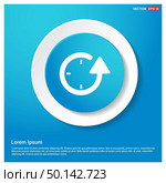 Repeat Clock Icon. Стоковая иллюстрация, агентство Ingram Publishing / Фотобанк Лори