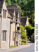 Castle Combe village in Cotswolds England UK. Стоковое фото, агентство Ingram Publishing / Фотобанк Лори