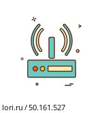 Wifi icon design vector. Стоковая иллюстрация, агентство Ingram Publishing / Фотобанк Лори
