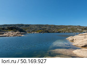 Lagoa Comprida is the largest lake of Serra da Estrela Natural park, Portugal. Стоковое фото, агентство Ingram Publishing / Фотобанк Лори