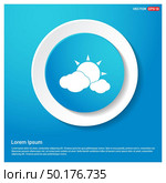 Sun Cloud Icon. Стоковая иллюстрация, агентство Ingram Publishing / Фотобанк Лори