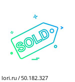 Sale tag icon design vector. Стоковая иллюстрация, агентство Ingram Publishing / Фотобанк Лори