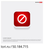 Forbidden sign icon. Стоковая иллюстрация, агентство Ingram Publishing / Фотобанк Лори