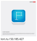 Flag mark icon. Стоковая иллюстрация, агентство Ingram Publishing / Фотобанк Лори