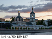 Москва. Храм Николая Мирликийского в Заяицком. Редакционное фото, фотограф Литвяк Игорь / Фотобанк Лори