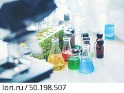 biofuel oil research in laboratory, biofuel energy power concept. Стоковое фото, агентство Ingram Publishing / Фотобанк Лори