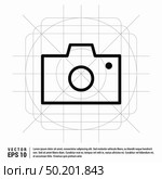 Photo camera icon. Стоковая иллюстрация, агентство Ingram Publishing / Фотобанк Лори