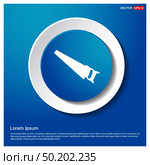 Saw Icon. Стоковая иллюстрация, агентство Ingram Publishing / Фотобанк Лори
