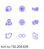 twitter , flicker , twitter, Nexus , nxs , crypto , currency , crypto cuurency , money , exchange , coin , dollar , graph , icon, vector, design,  flat,  collection, style, creative,  icons. Стоковая иллюстрация, агентство Ingram Publishing / Фотобанк Лори