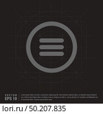 center align text icon. Стоковая иллюстрация, агентство Ingram Publishing / Фотобанк Лори