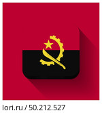 Angola flag design vector. Стоковая иллюстрация, агентство Ingram Publishing / Фотобанк Лори
