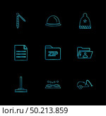 files , file type , file , windows , os , documents,  hardware , ai , pds , compressesd, zip , message , labour , constructions , icon, vector, design,  flat,  collection, style, creative,  icons. Стоковая иллюстрация, агентство Ingram Publishing / Фотобанк Лори