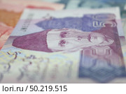50 rupees Pakistani currency note. Стоковое фото, агентство Ingram Publishing / Фотобанк Лори
