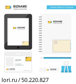 Camcoder  Business Logo, Tab App, Diary PVC Employee Card and USB Brand Stationary Package Design Vector Template. Стоковая иллюстрация, агентство Ingram Publishing / Фотобанк Лори