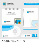 Locker  Logo, Calendar Template, CD Cover, Diary and USB Brand Stationary Package Design Vector Template. Стоковая иллюстрация, агентство Ingram Publishing / Фотобанк Лори