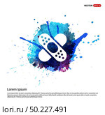 Bandage icon - Watercolor Background. Стоковая иллюстрация, агентство Ingram Publishing / Фотобанк Лори