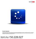 Loading buffer icon - 3d Blue Button. Стоковая иллюстрация, агентство Ingram Publishing / Фотобанк Лори