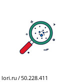 Bacteria icon design vector . Стоковая иллюстрация, агентство Ingram Publishing / Фотобанк Лори
