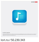Music note icon . Стоковая иллюстрация, агентство Ingram Publishing / Фотобанк Лори