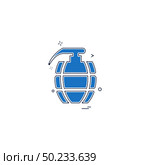 Grenade icon design vector. Стоковая иллюстрация, агентство Ingram Publishing / Фотобанк Лори