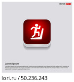 Hurdling Icon. Стоковая иллюстрация, агентство Ingram Publishing / Фотобанк Лори