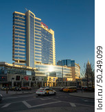 Бизнес-центр Лотте Плаза (Lotte Plaza) на Новинском бульваре, Москва. Редакционное фото, фотограф Олег Пученков / Фотобанк Лори