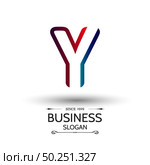 Alphabetic logo design with elegent design and typography vector. Стоковая иллюстрация, агентство Ingram Publishing / Фотобанк Лори
