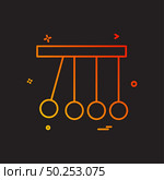 Pendulum icon design vector. Стоковая иллюстрация, агентство Ingram Publishing / Фотобанк Лори