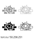 Working demolish machine on building construction Destroying brick wall with metal ball Wrecking house home concepting icon outline set black grey color vector illustration flat style simple image. Working demolish machine on building construction Destroying brick wall with metal ball Wrecking house home concepting icon outline set black grey color vector illustration flat style image. Стоковая иллюстрация, агентство Ingram Publishing / Фотобанк Лори
