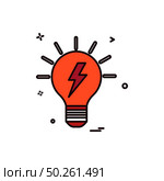 blub power electric icon vector design. Стоковая иллюстрация, агентство Ingram Publishing / Фотобанк Лори