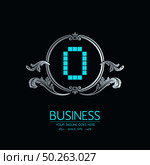Alphabetic logo design with elegent design and typography vector. Стоковая иллюстрация, агентство Ingram Publishing / Фотобанк Лори