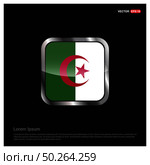 Algeria flag design vector. Стоковая иллюстрация, агентство Ingram Publishing / Фотобанк Лори