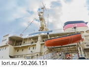 Icebreaker Krasin. Saint Petersburg. Редакционное фото, фотограф Мария Паина / Фотобанк Лори