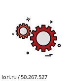 Gear icon design vector. Стоковая иллюстрация, агентство Ingram Publishing / Фотобанк Лори