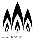 Three flame fire Burn bonfire 3 tongues icon black color vector illustration flat style simple image. Three flame fire Burn bonfire 3 tongues icon black color vector illustration flat style image. Стоковая иллюстрация, агентство Ingram Publishing / Фотобанк Лори