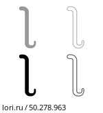 Iota greek symbol small letter lowercase font icon outline set black grey color vector illustration flat style simple image. Iota greek symbol small letter lowercase font icon outline set black grey color vector illustration flat style image. Стоковая иллюстрация, агентство Ingram Publishing / Фотобанк Лори