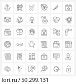 36 Editable Vector Line Icons and Modern Symbols of scary, knife, game, toxic, biohazard Vector Illustration. Стоковая иллюстрация, агентство Ingram Publishing / Фотобанк Лори