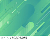 Abstract modern green color diagonal geometric rounded lines shapes background. You can use for design template for cover brochures, flyers, banners web, headers, book, poster, etc. Vector illustration. Стоковая иллюстрация, агентство Ingram Publishing / Фотобанк Лори