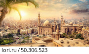 View of the Mosque Sultan Hassan in Cairo. Стоковое фото, агентство Ingram Publishing / Фотобанк Лори